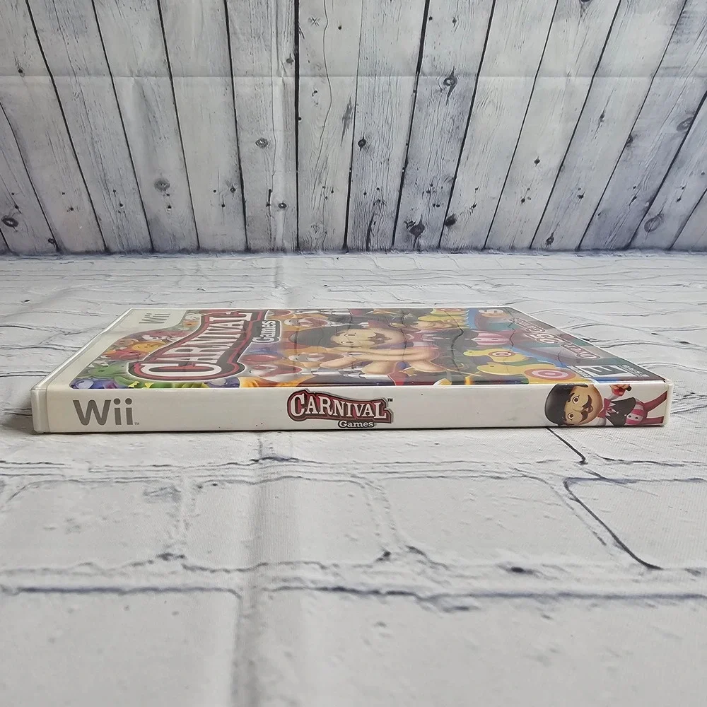 Carnival Games Nintendo Wii Video Game CIB Complete Over 25 Games‎ RVL-RCGE